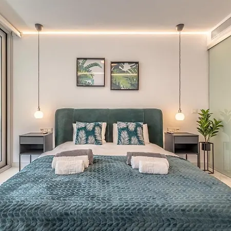 Lägenhet Relax On The Huge Terrace With Sea View 2 Mins To The